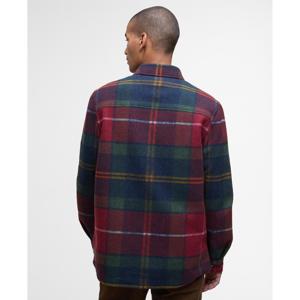 Barbour Chapter Winterberry Tartan Check Overshirt